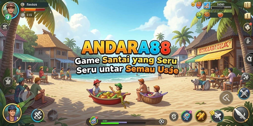 Tampilan gameplay seru dan menantang dari ANDARA88.