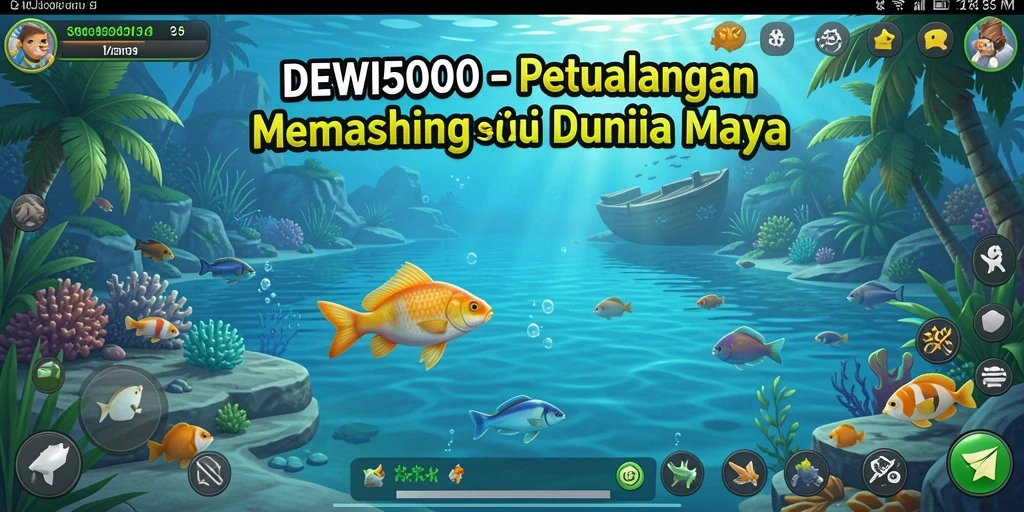 Tangkapan ikan besar dalam permainan DEWI5000 yang menegangkan.
