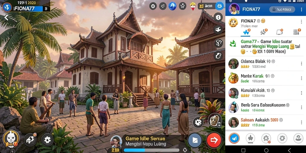 Tampilan gameplay <strong>FIONA77</strong> yang menarik dan interaktif.