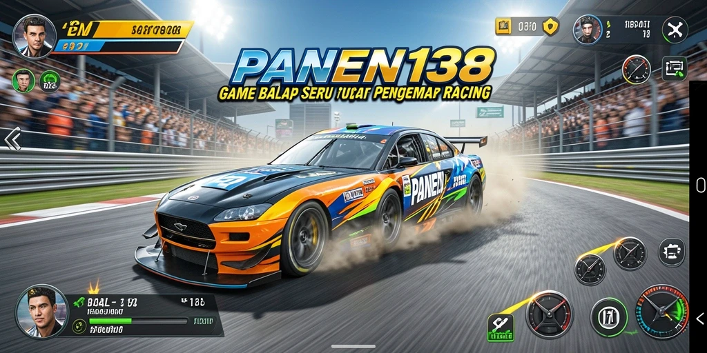 Screenshot gameplay balapan seru di PANEN138.