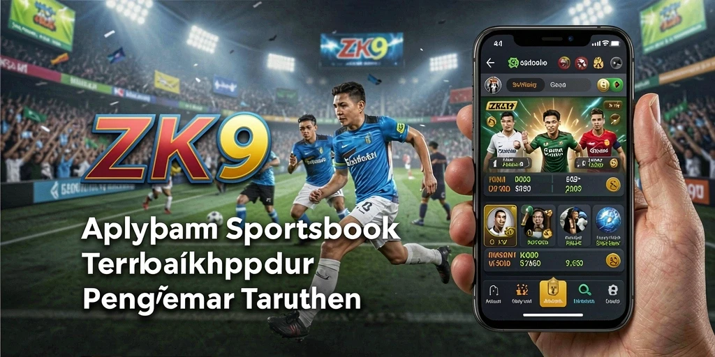 Tangkapan layar menampilkan fitur taruhan langsung di ZK9.